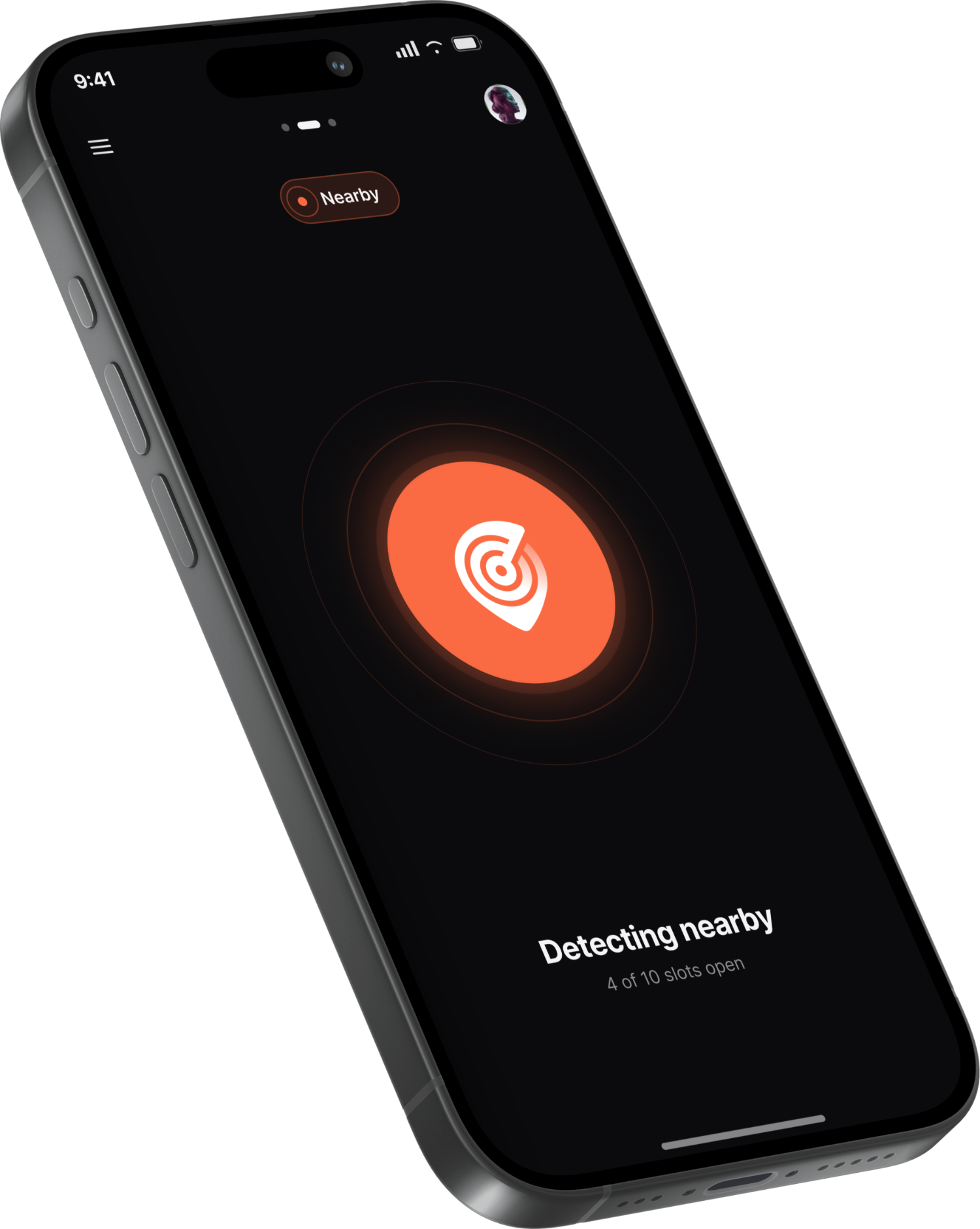 Nearly beacon — detecting nearby